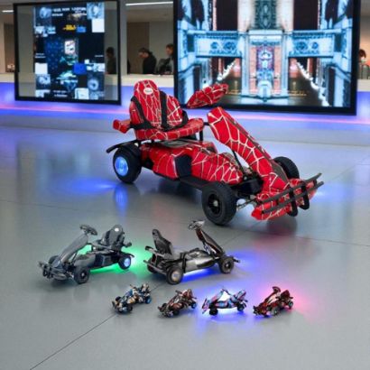 صورة سيارة درفت كهربائية Ms122 – متعة وأمان في تجربة قيادة فريدة